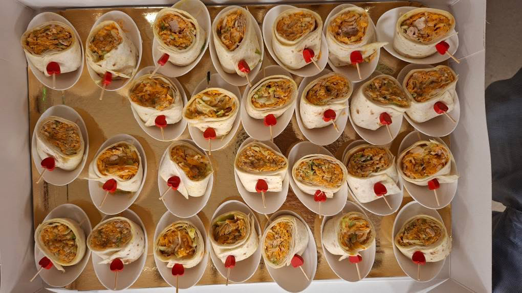 Wrap oriental fait maison - Restaurant Dihya Marseille